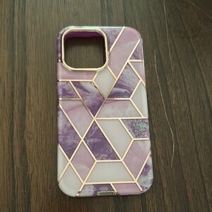 Geometric Purple Phone Case